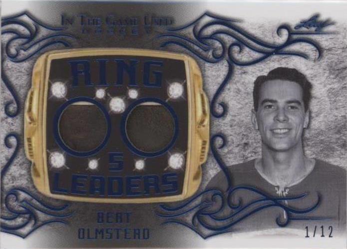 2020-21 Leaf In the Game Used - Bert Olmstead #RL-02