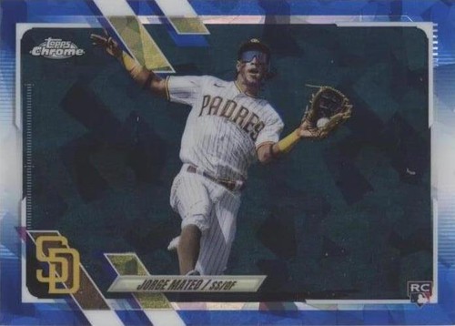 2021 Topps Chrome Update Series Sapphire Edition - Jorge Mateo #US210