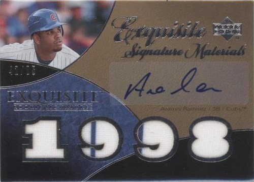 2007 Upper Deck Exquisite Rookie Signatures - Aramis Ramirez #ESM-AR