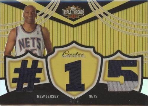 2006-07 Topps Triple Threads - Vince Carter #TTR-102