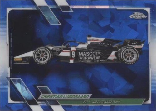 2021 Topps Chrome Sapphire Edition Formula 1 - Christian Lundgaard #137