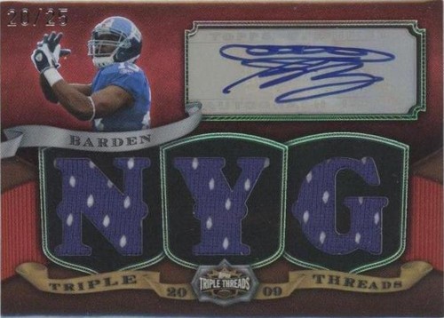 2009 Topps Triple Threads Ramses Barden #TTRA-109