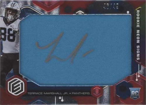 2021 Panini Elements Terrace Marshall Jr. #RNS-TMA
