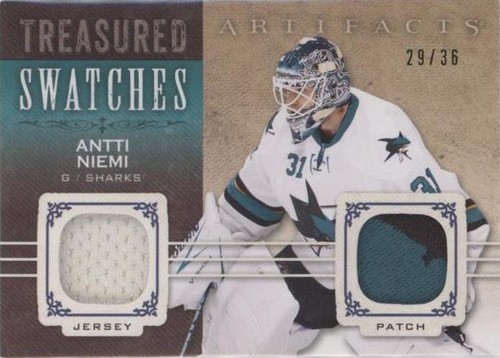 2014-15 Upper Deck Artifacts - Antti Niemi #TS-AN