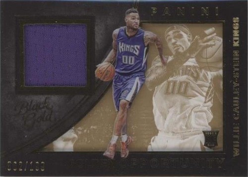 2015-16 Panini Black Gold - Willie Cauley-Stein #49