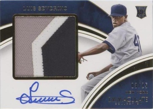 2016 Panini Immaculate Collection - Luis Severino #RAPP-LS