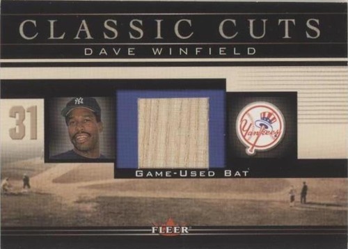 2002 Fleer - Dave Winfield #DW-B