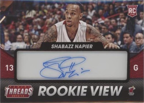 2014-15 Panini Threads - Shabazz Napier #29
