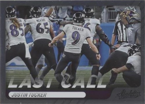2022 Panini Absolute Justin Tucker #LC-10