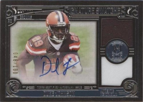 2015 Topps Museum Collection Duke Johnson #SSDR-DJ