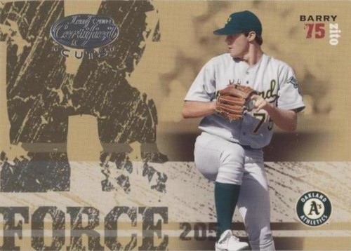2004 Leaf Certified Cuts - Barry Zito #KF-32