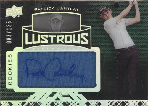 2014 Upper Deck Exquisite Collection - Patrick Cantlay #64