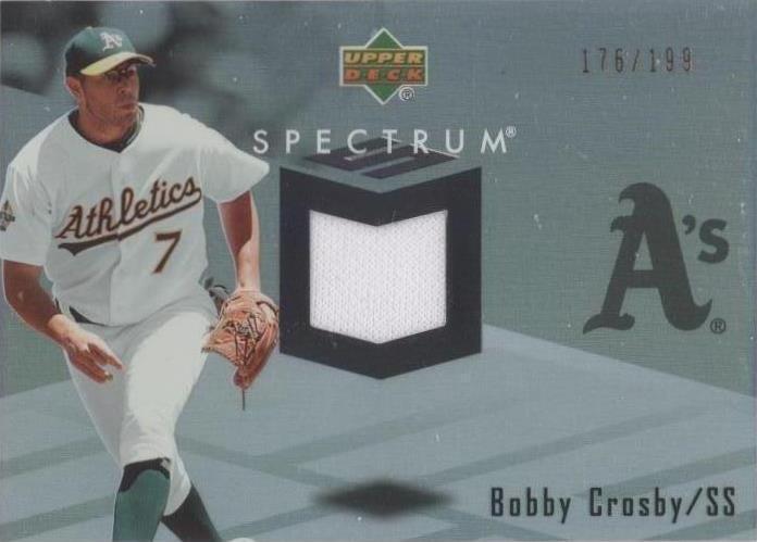 2007 Upper Deck Spectrum - Bobby Crosby #SSW-CR