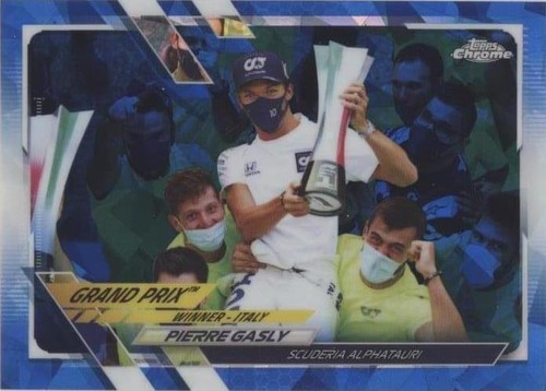 2021 Topps Chrome Sapphire Edition Formula 1 - Pierre Gasly #145