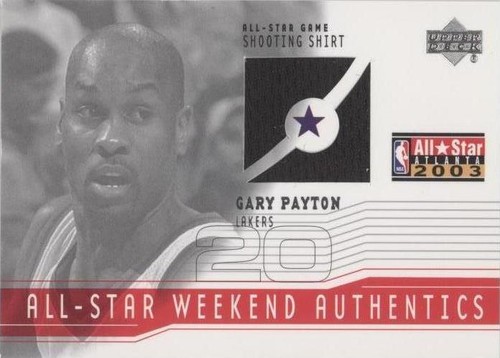 2003-04 Upper Deck - Gary Payton #AS-GP