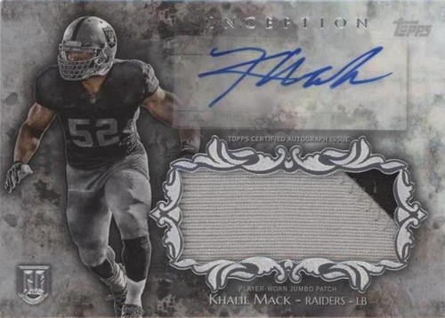 2014 Topps Inception Khalil Mack #IAJP-KM