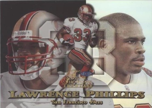 1999 Flair Showcase Lawrence Phillips #147