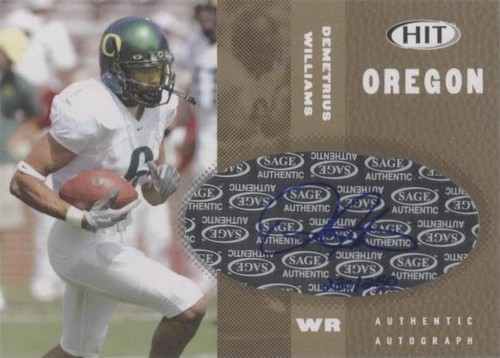 2006 SAGE Hit Demetrius Williams #A36
