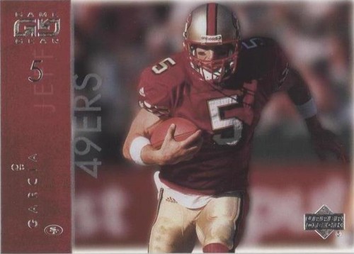 2001 Upper Deck Game Gear Jeff Garcia #77