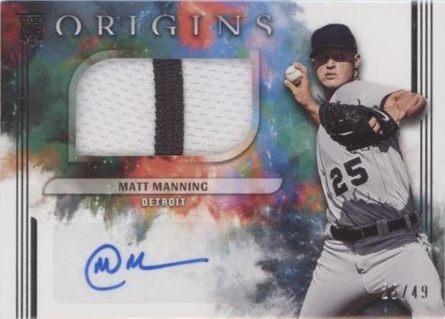 2022 Panini Chronicles - Matt Manning #OJM-MM