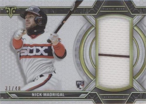 2021 Topps Triple Threads - Nick Madrigal #SJR-NM
