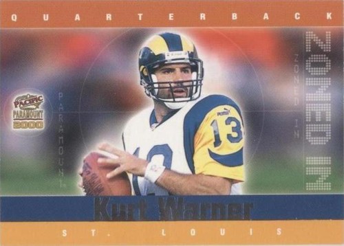 2000 Pacific Paramount Kurt Warner #28