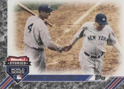 2017 Topps Update Series - Babe Ruth Lou Gehrig #SWS-9