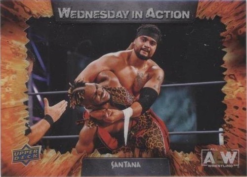 2021 Upper Deck AEW All Elite Wrestling - Santana #WIA-8
