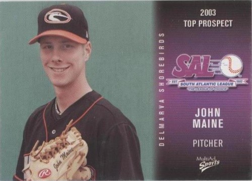2003 MultiAd Sports South Atlantic League Top Prospects - John Maine #20