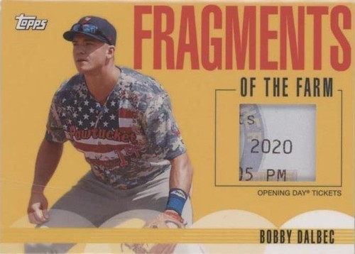 2020 Topps Pro Debut - Bobby Dalbec #FF-OD