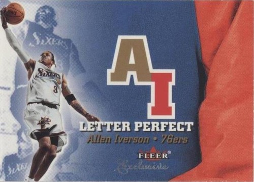 2001-02 Fleer Exclusive - Allen Iverson #2 LP