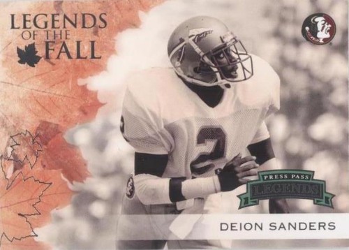 2009 Press Pass Legends Deion Sanders #LF-5