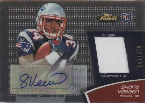 2011 Topps Finest Shane Vereen #RAP-SV