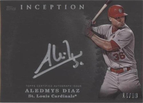 2017 Topps Inception - Aledmys Diaz #SS-AD
