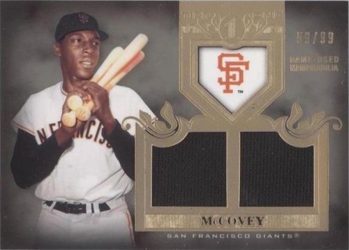 2011 Topps Tier One - Willie McCovey #TSR 40