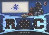 2010 Topps Triple Threads Jonathan Dwyer #125
