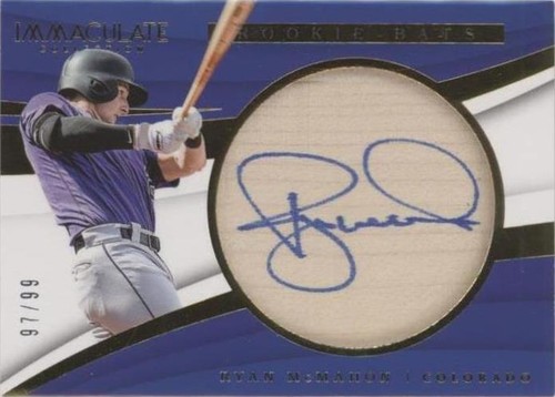 2018 Panini Immaculate Collection - Ryan McMahon #RB-RM