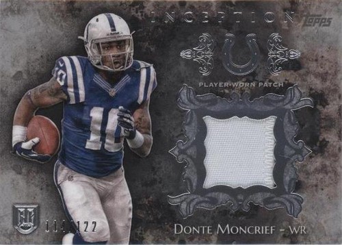 2014 Topps Inception Donte Moncrief #RP-DM
