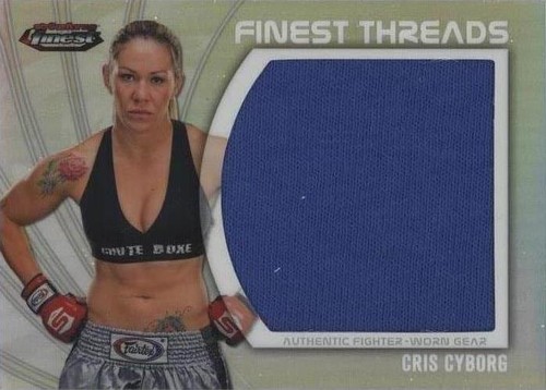 2012 Topps Finest UFC - Cris Cyborg #JFT-CC