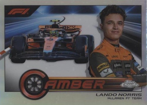 2023 Topps Chrome Formula 1 - Lando Norris #CAM-LNI