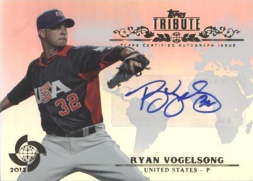 2013 Topps Tribute WBC - Ryan Vogelsong #WTA-RV