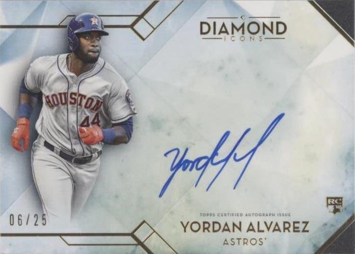 2020 Topps Diamond Icons - Yordan Alvarez #DIA-YAL