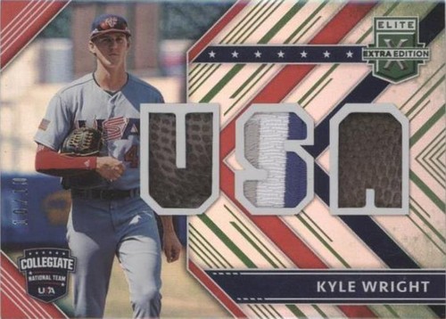 2018 Panini Elite Extra Edition - Kyle Wright #USAM-KW