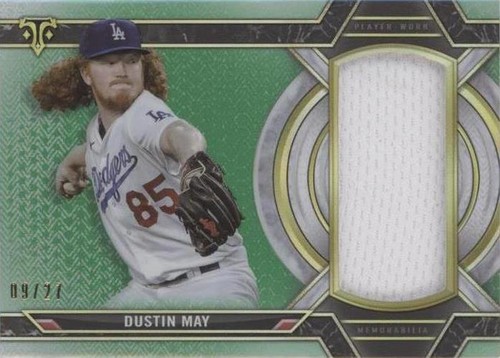 2021 Topps Triple Threads - Dustin May #SJR-DMA