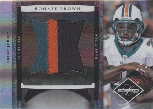 2008 Leaf Limited Ronnie Brown #14