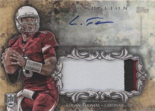 2014 Topps Inception Logan Thomas #IAJP-LT