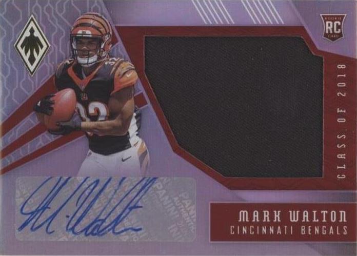 2018 Panini Phoenix Mark Walton #RJ-MW