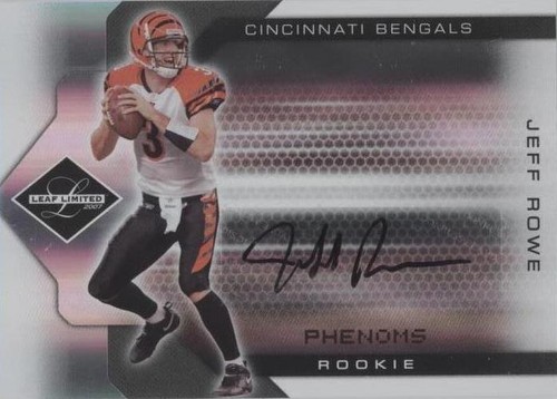 2007 Leaf Limited Jeff Rowe #325