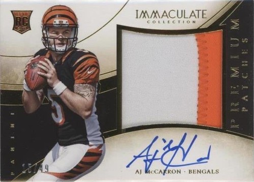 2014 Panini Immaculate Collection A.J. McCarron #PR-AJ