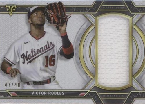 2021 Topps Triple Threads - Victor Robles #SJR-VRO